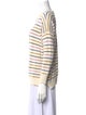 Emerson Fry Striped Scoop Neck Sweater