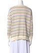 Emerson Fry Striped Scoop Neck Sweater