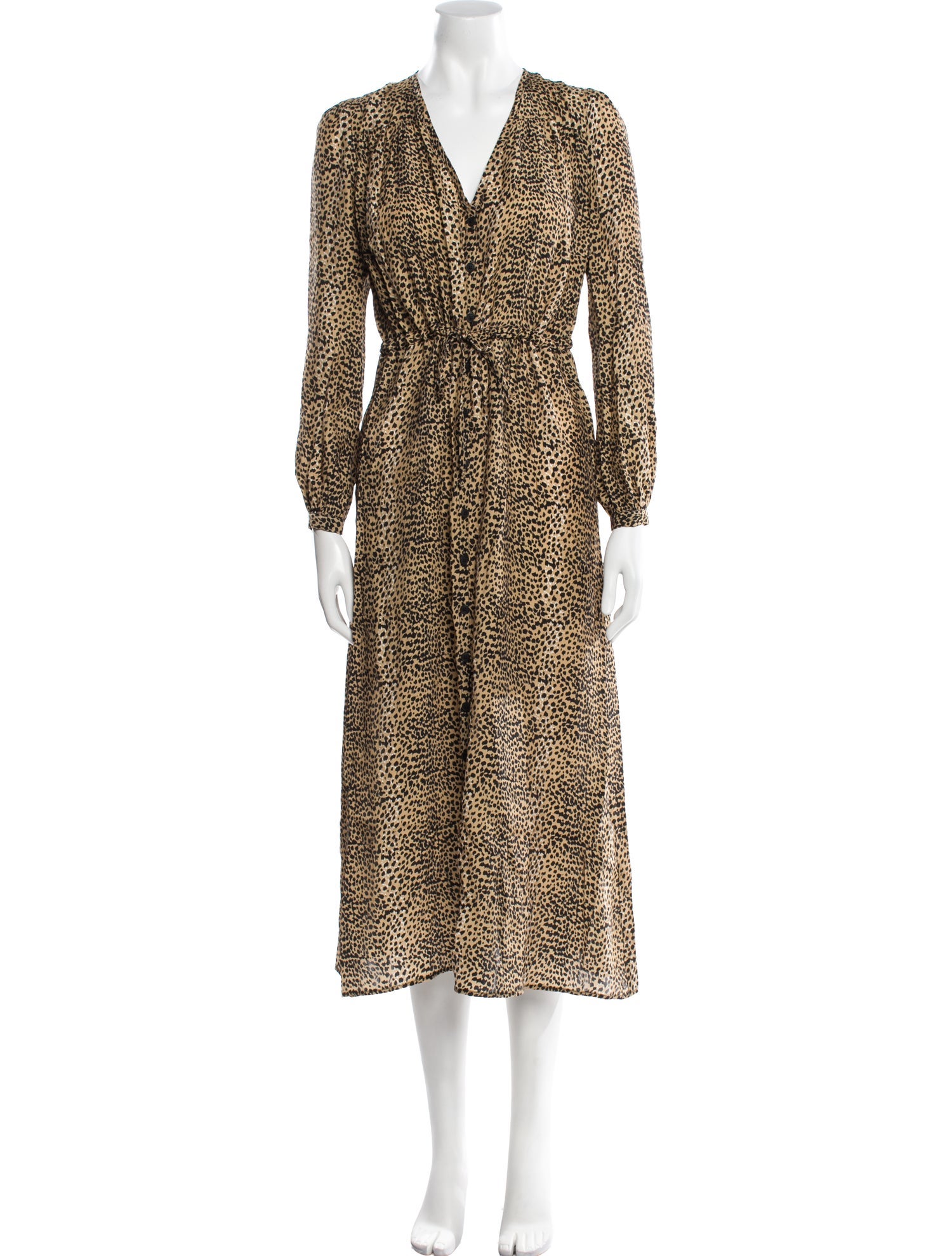 Emerson Fry Silk Long Dress