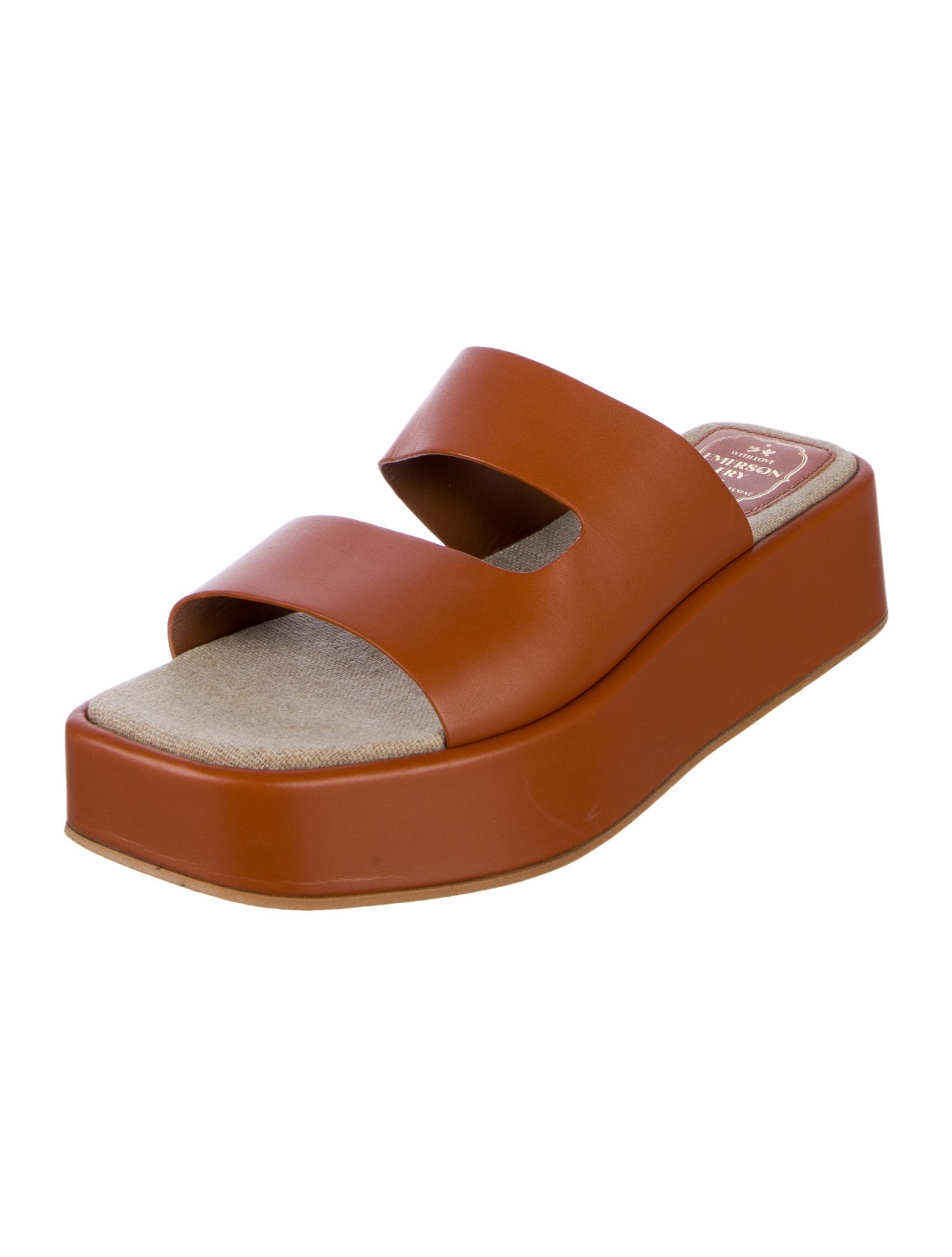 Emerson Fry Leather Slides