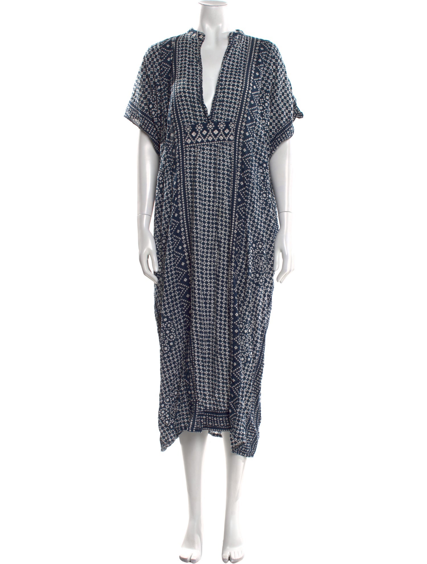 Emerson Fry Printed Midi Length Dress