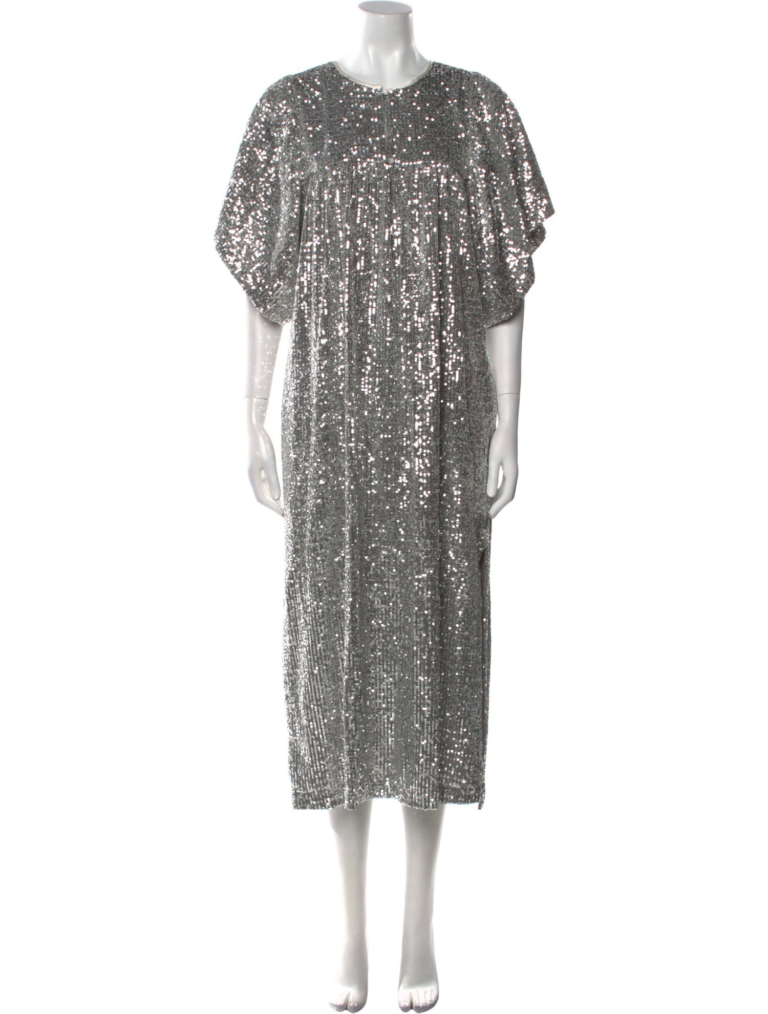 Emerson Fry Crew Neck Long Dress