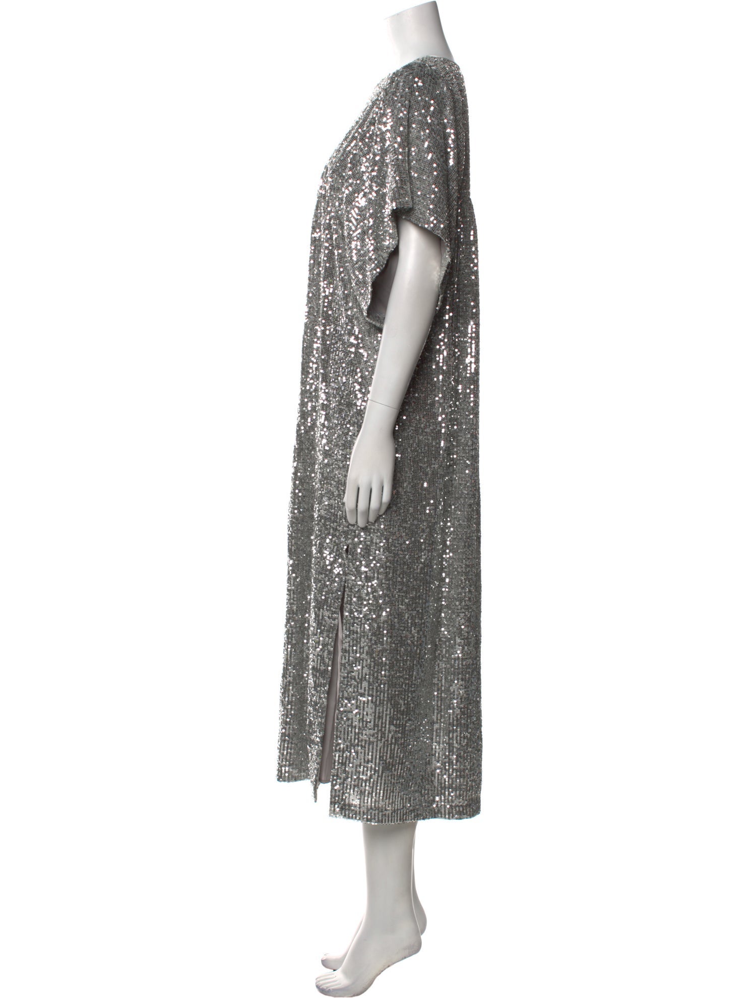 Emerson Fry Crew Neck Long Dress