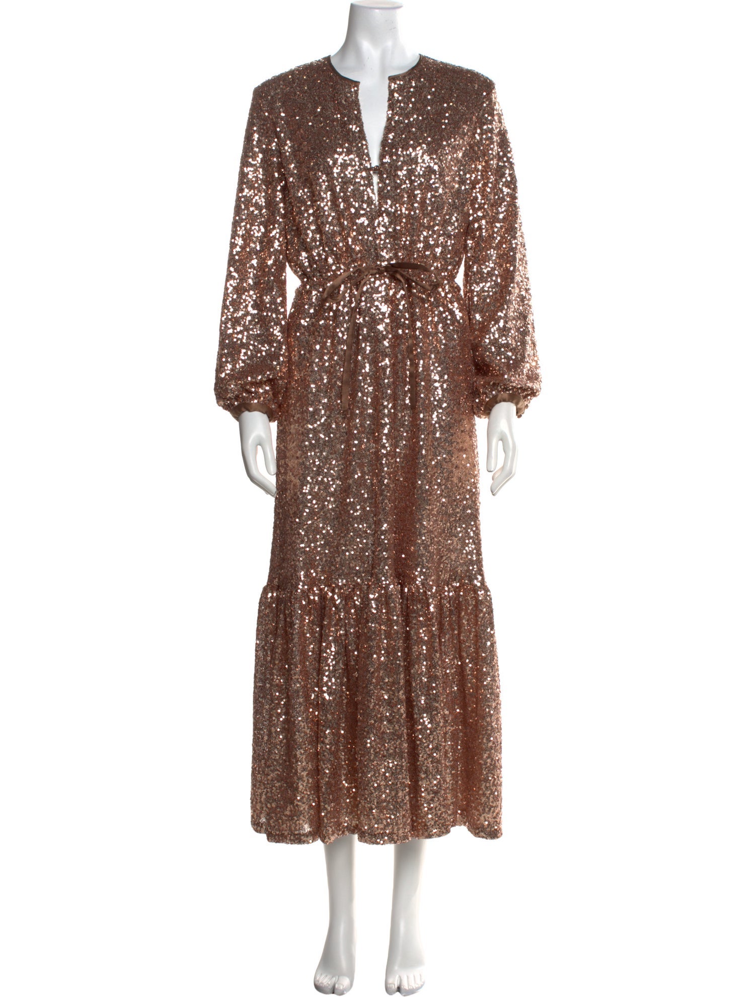 Emerson Fry V-Neck Long Dress