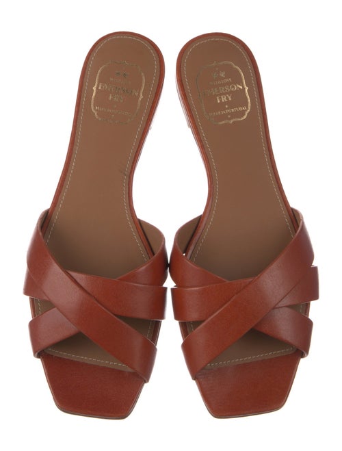 Emerson Fry Leather Slides