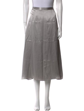 Emerson Fry Silk Midi Length Skirt