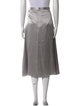 Emerson Fry Silk Midi Length Skirt