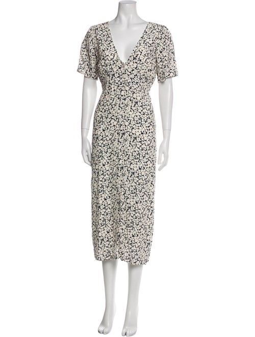 Emerson Fry Floral Print Long Dress