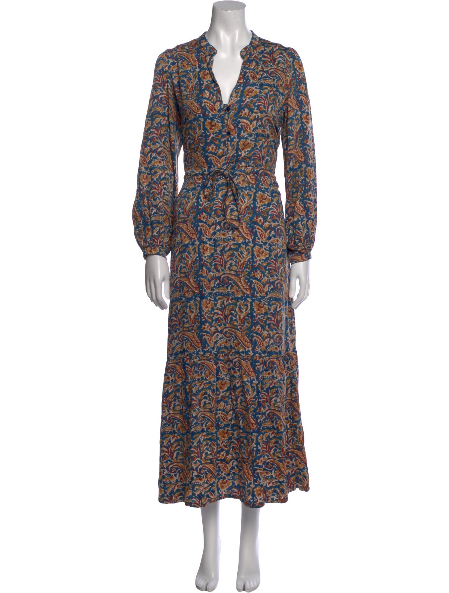 Emerson Fry Printed Long Dress