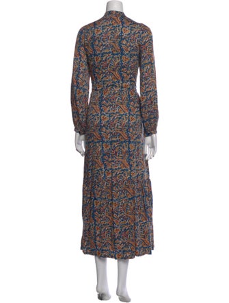 Emerson Fry Printed Long Dress