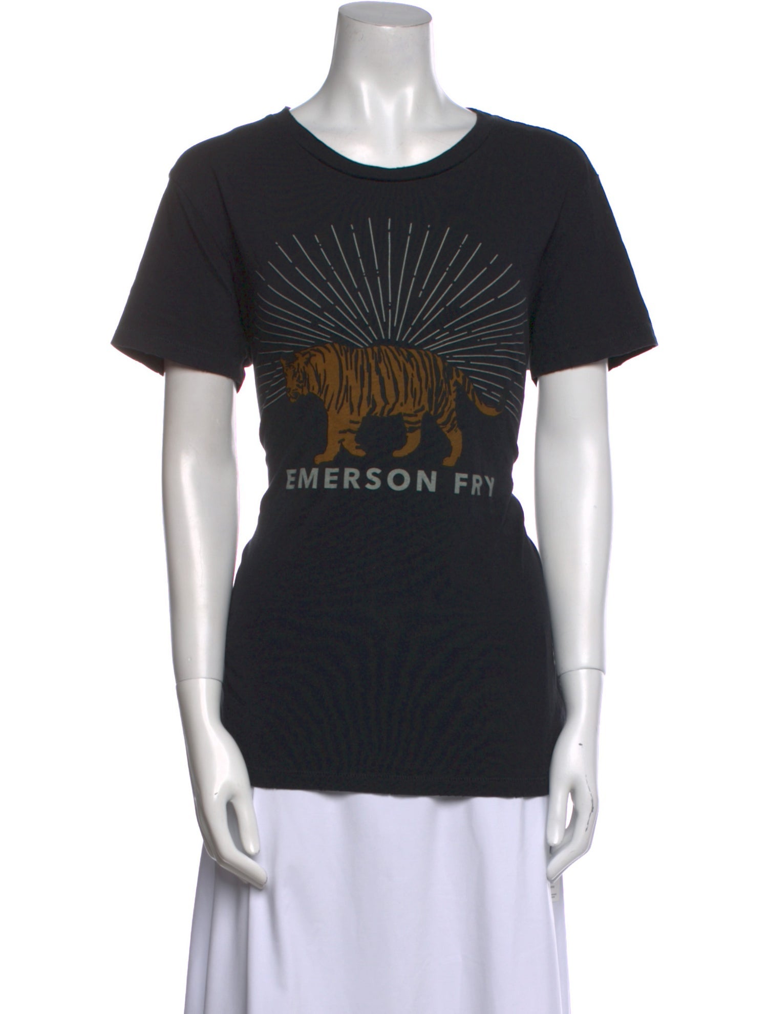 Emerson Fry Graphic Print Crew Neck T-Shirt