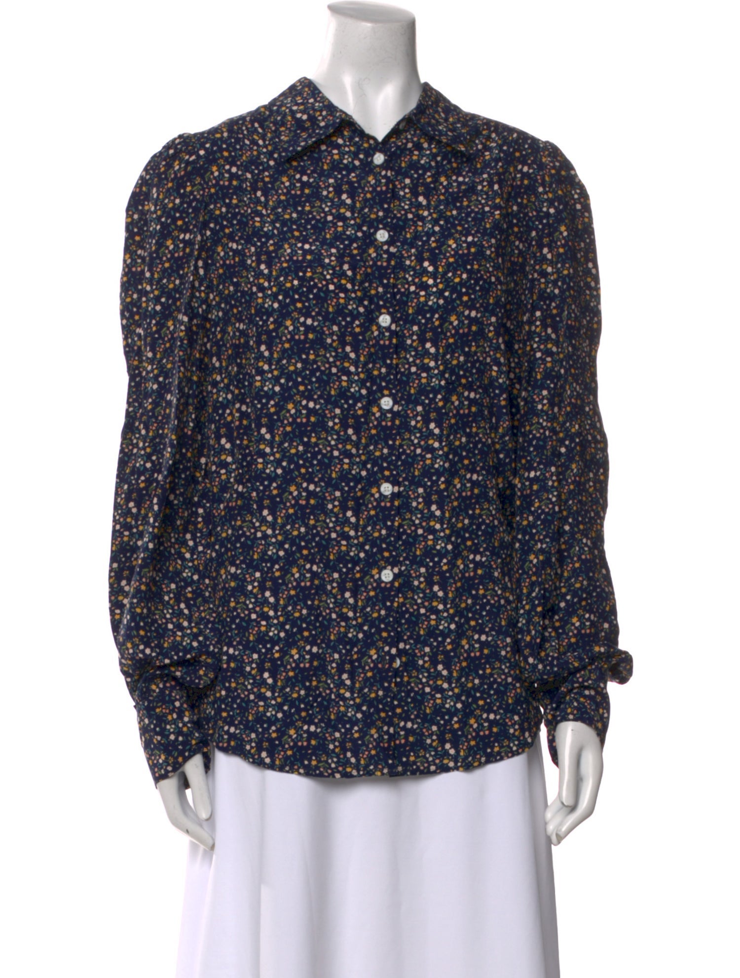 Emerson Fry Printed Long Sleeve Blouse