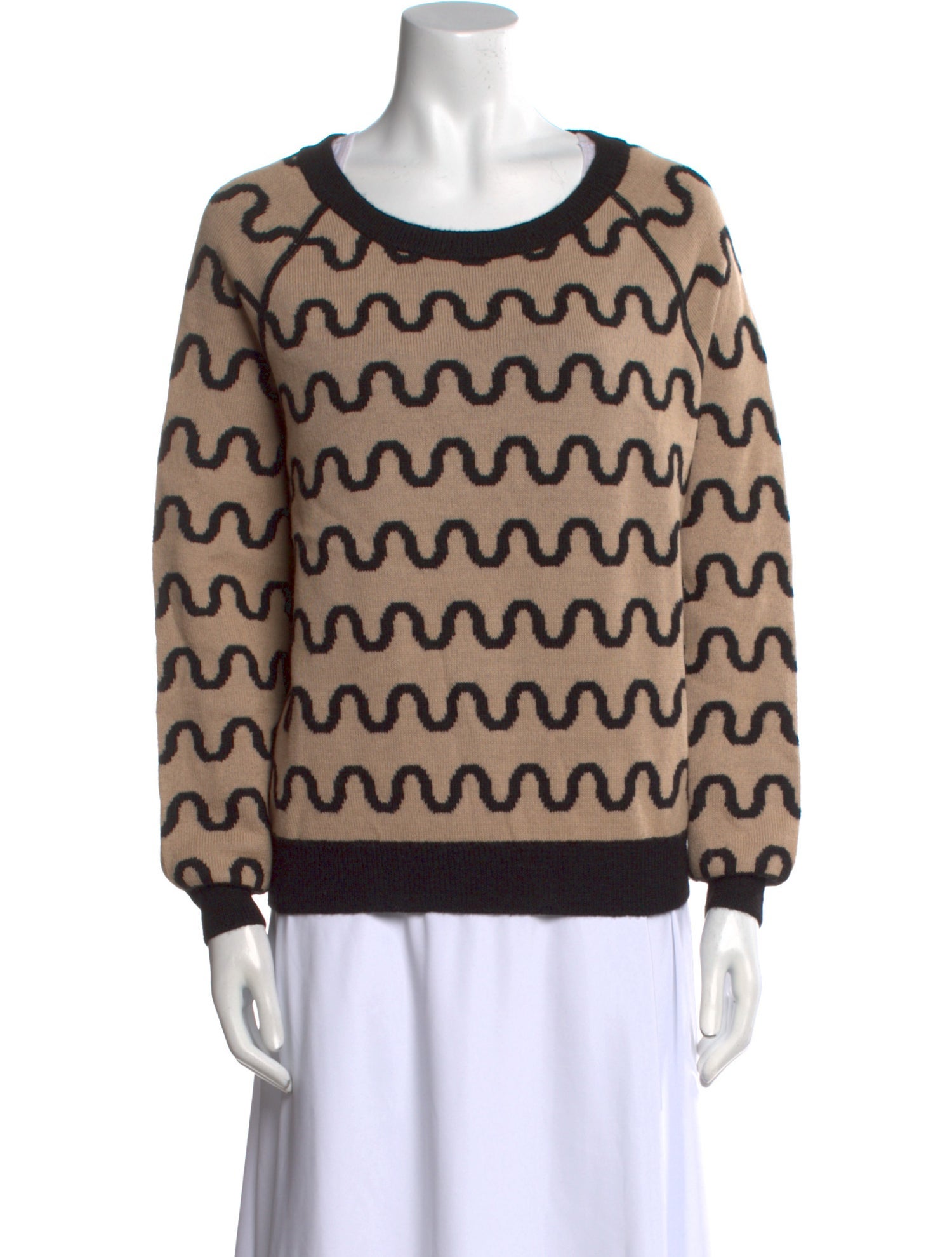 Emerson Fry Alpaca Printed Sweater w/ Tags