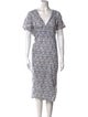 Emerson Fry Printed Midi Length Dress