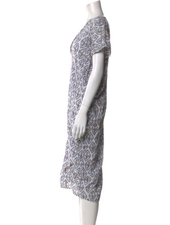 Emerson Fry Printed Midi Length Dress
