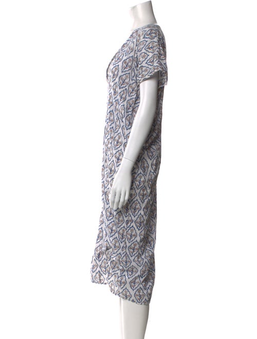 Emerson Fry Printed Midi Length Dress