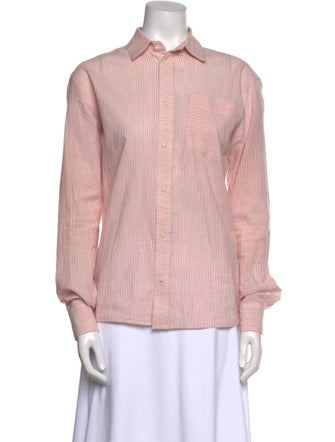 Emerson Fry Long Sleeve Button-Up Top