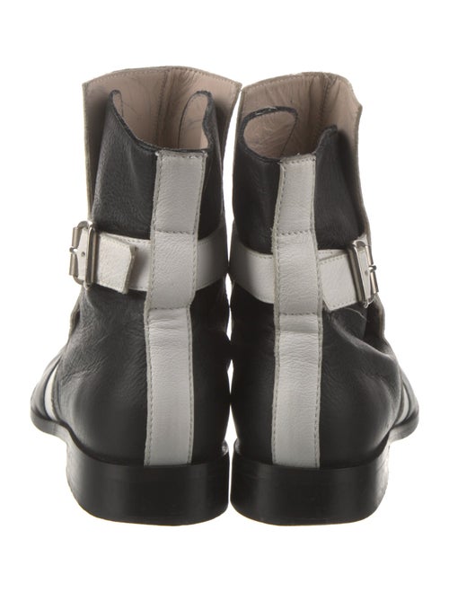 Emerson Fry Leather Colorblock Pattern Chelsea Boots