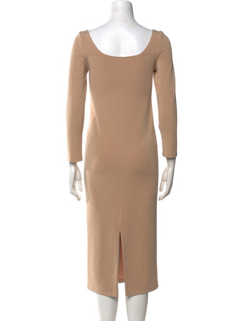 Emerson Fry Scoop Neck Midi Length Dress