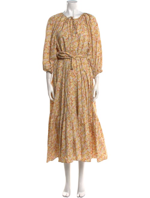Emerson Fry Floral Print Long Dress