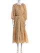 Emerson Fry Floral Print Long Dress