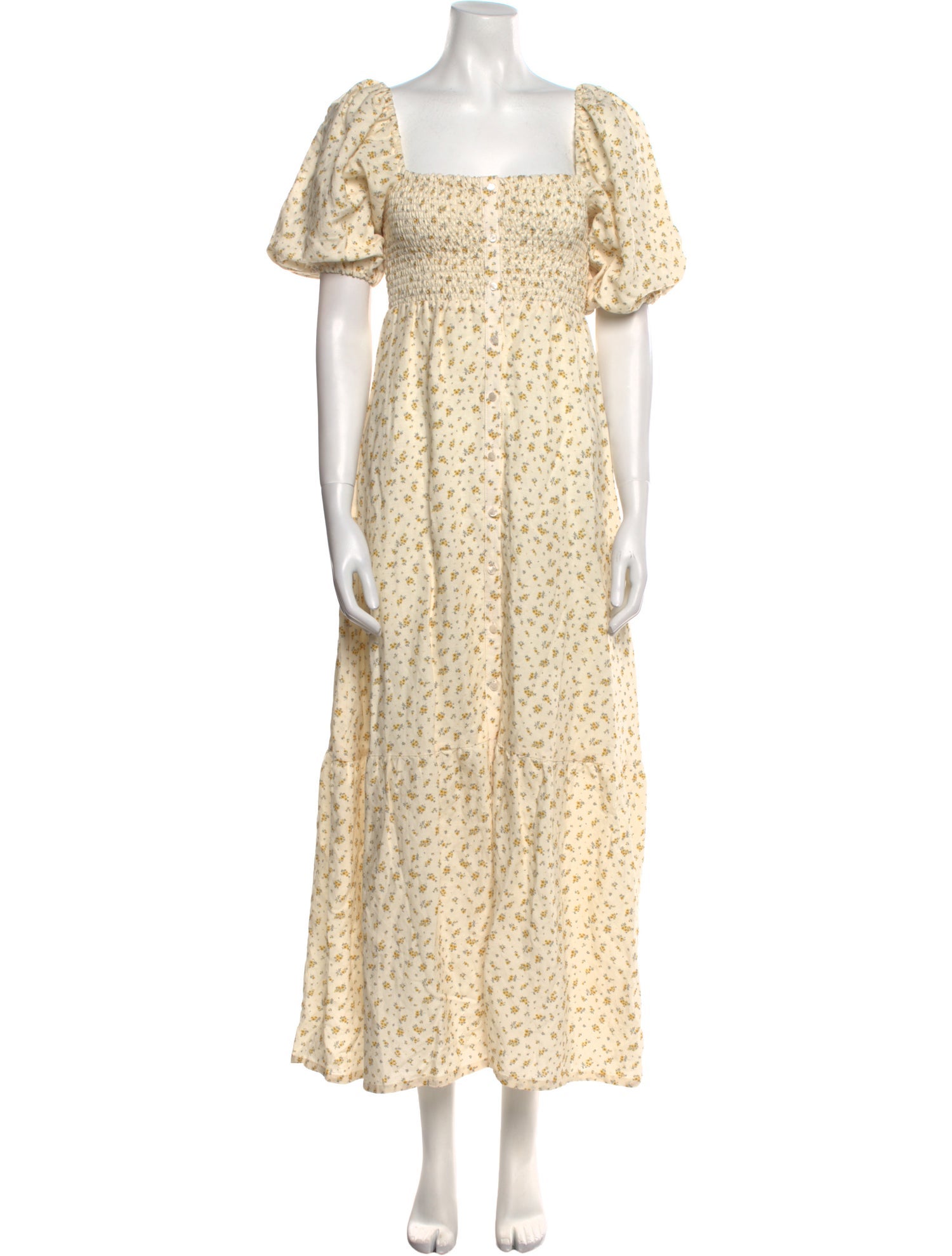 Emerson Fry Floral Print Long Dress