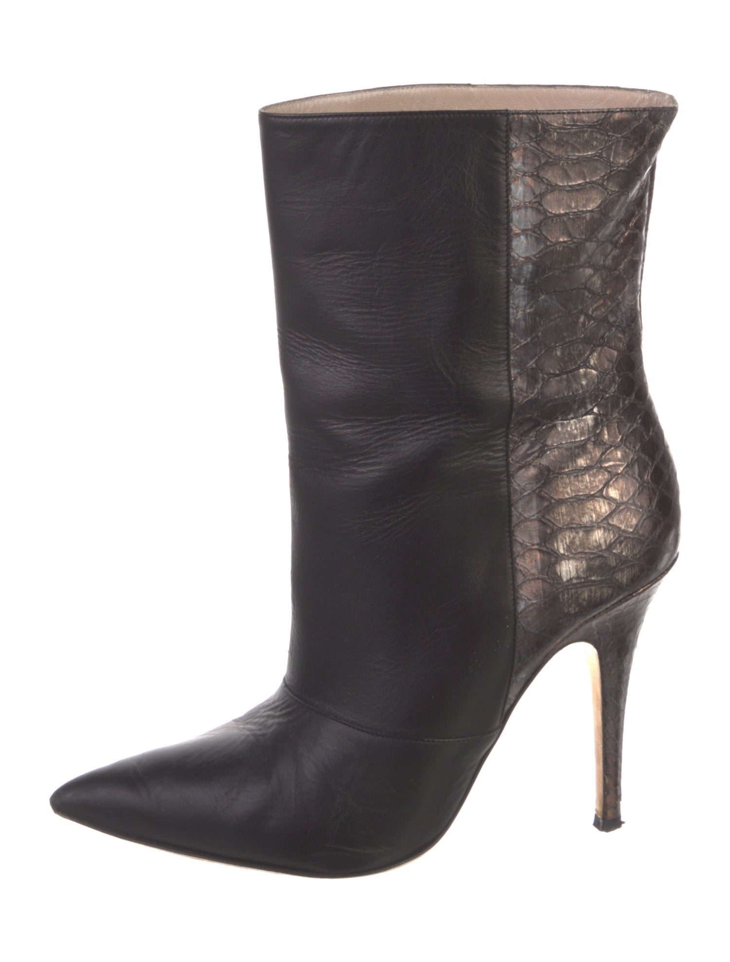 Emerson Fry Leather Animal Print Boots