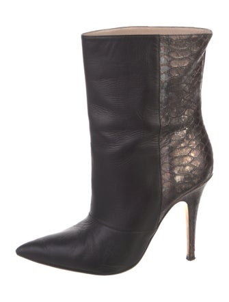 Emerson Fry Leather Animal Print Boots