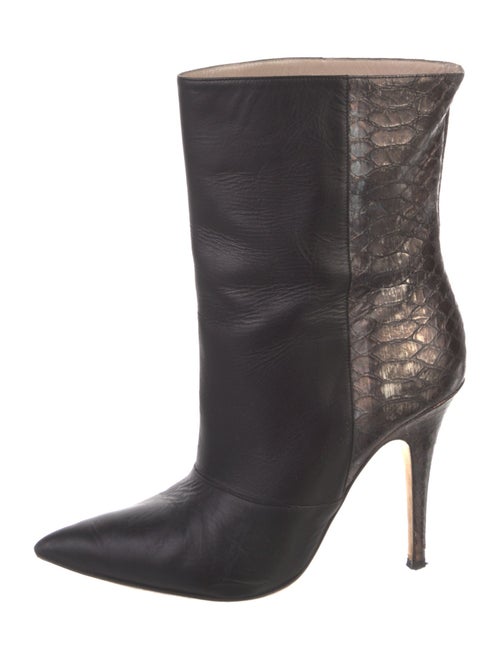 Emerson Fry Leather Animal Print Boots
