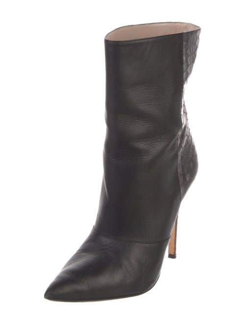 Emerson Fry Leather Animal Print Boots