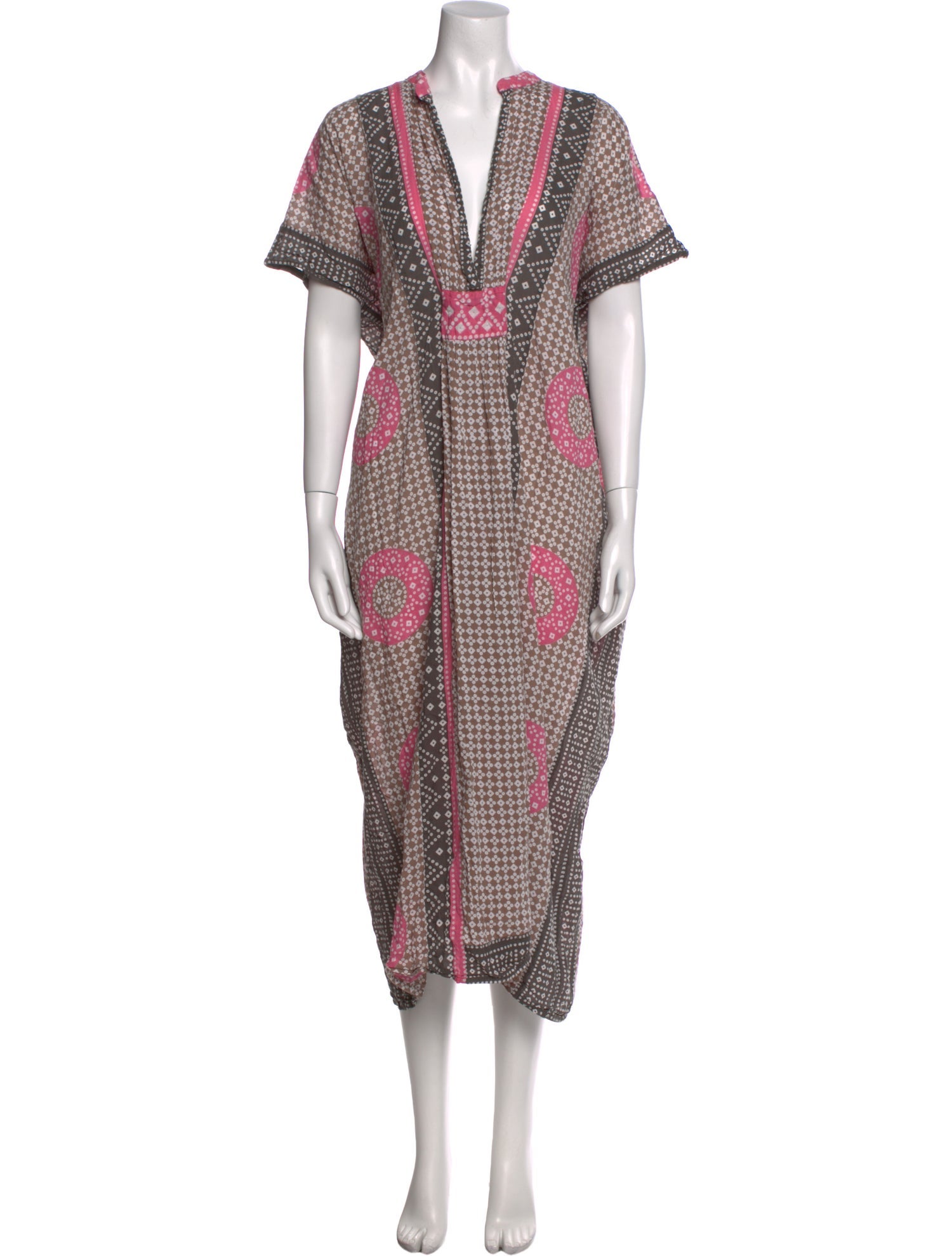 Emerson Fry Printed Long Dress