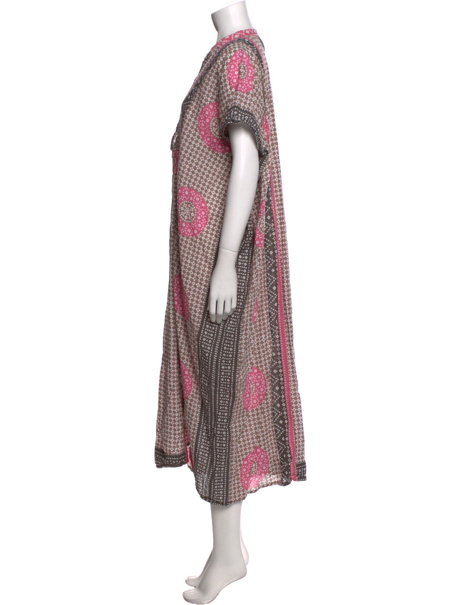 Emerson Fry Printed Long Dress