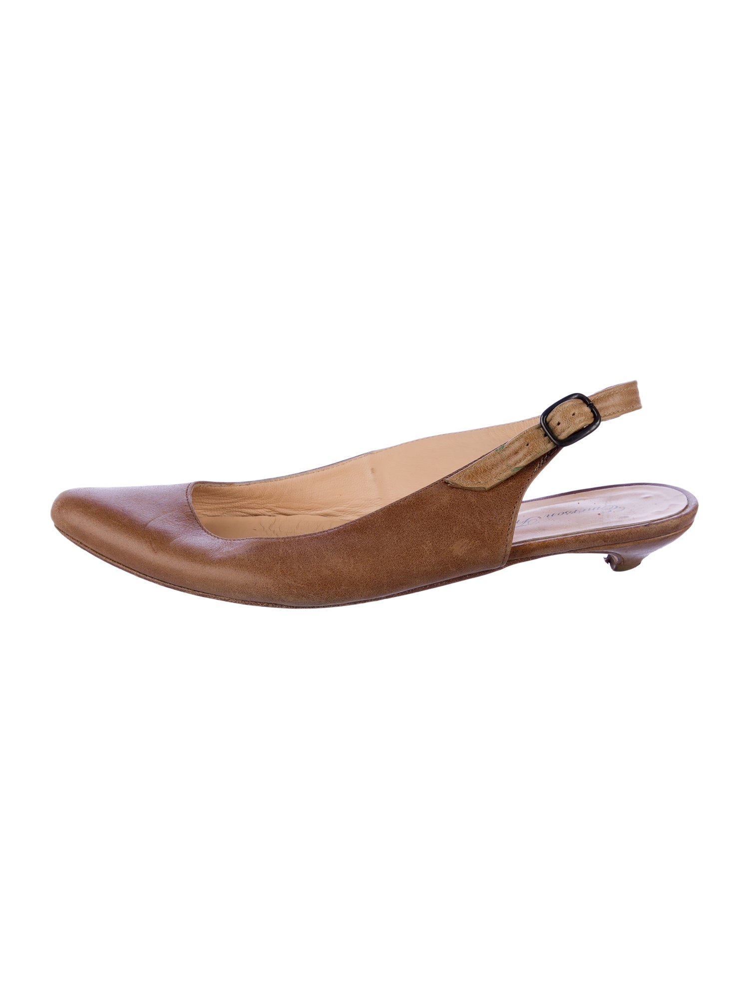 Emerson Fry Leather Slingback Flats