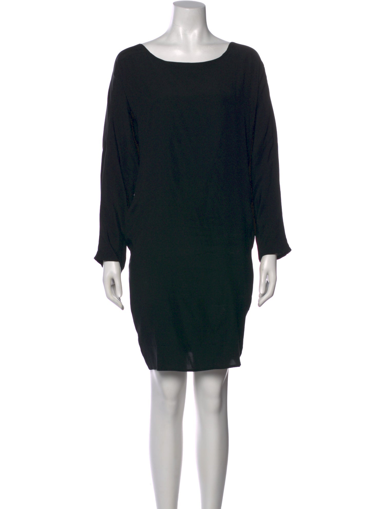 Emerson Fry Bateau Neckline Mini Dress