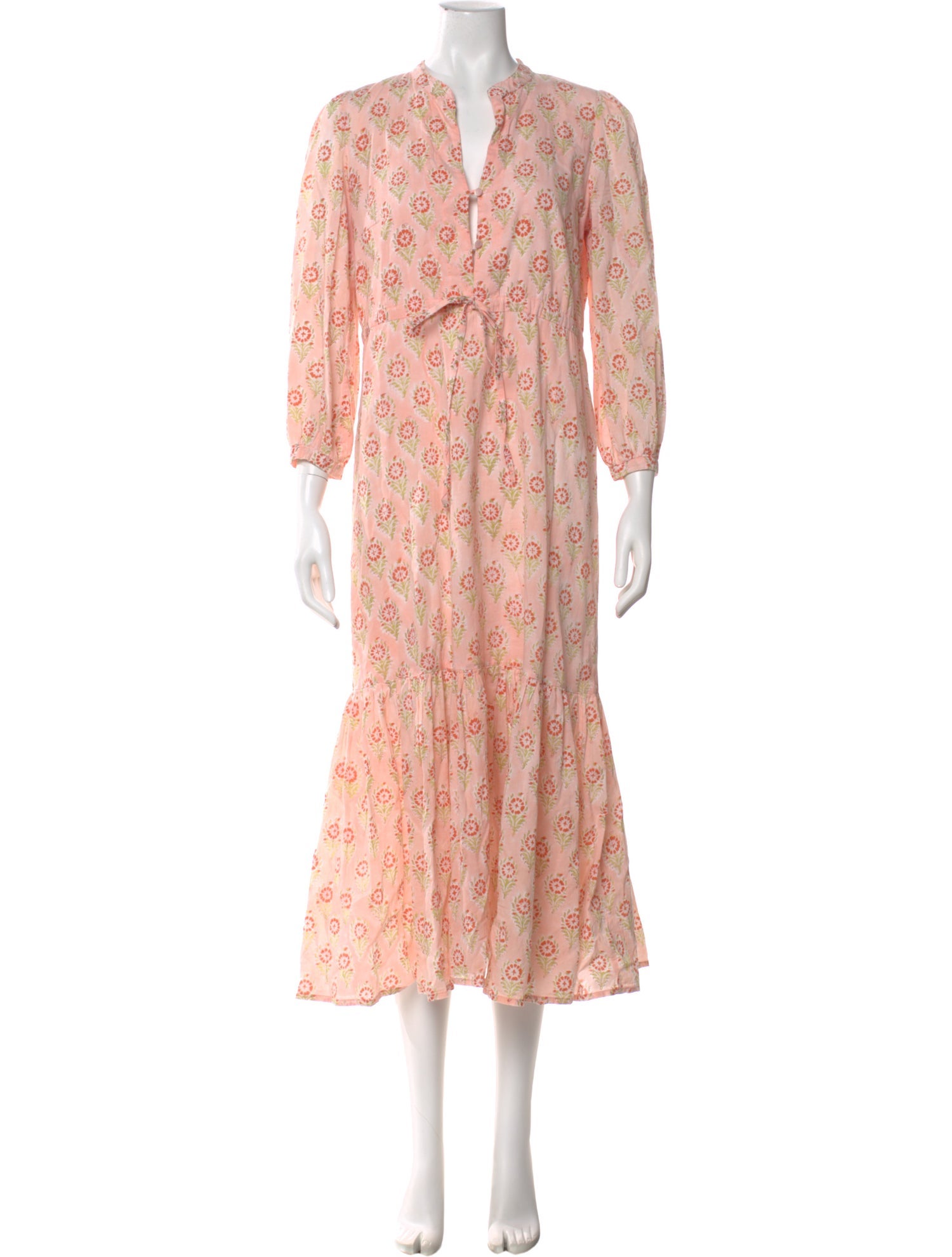 Emerson Fry Floral Print Long Dress