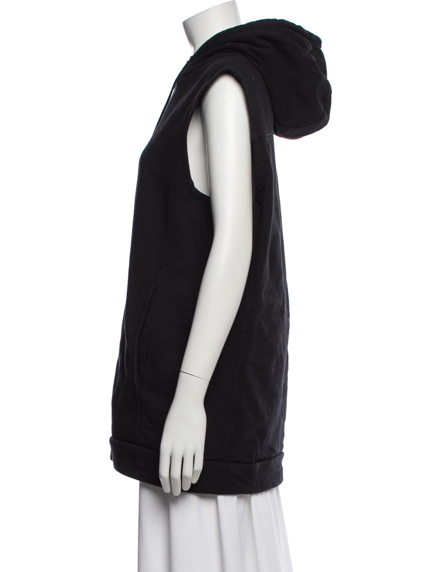 Emerson Fry Crew Neck Sleeveless Hoodie