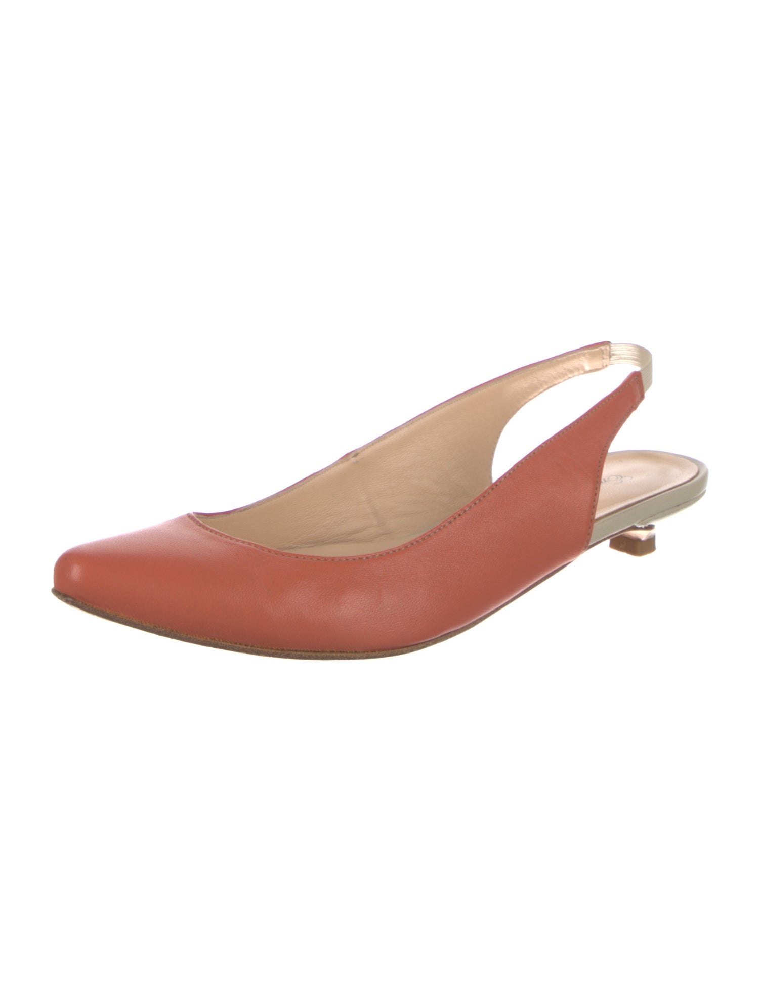 Emerson Fry Leather Slingback Flats
