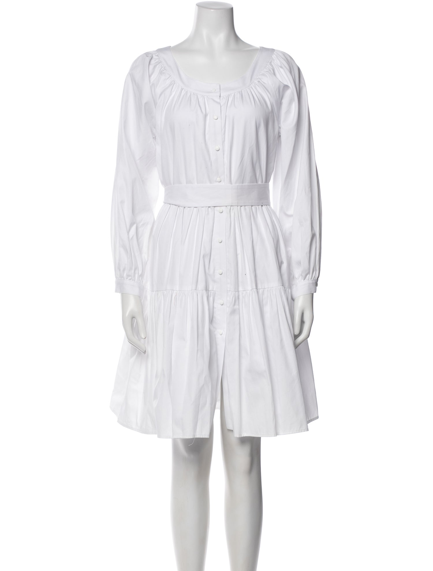 Emerson Fry Square Neckline Mini Dress