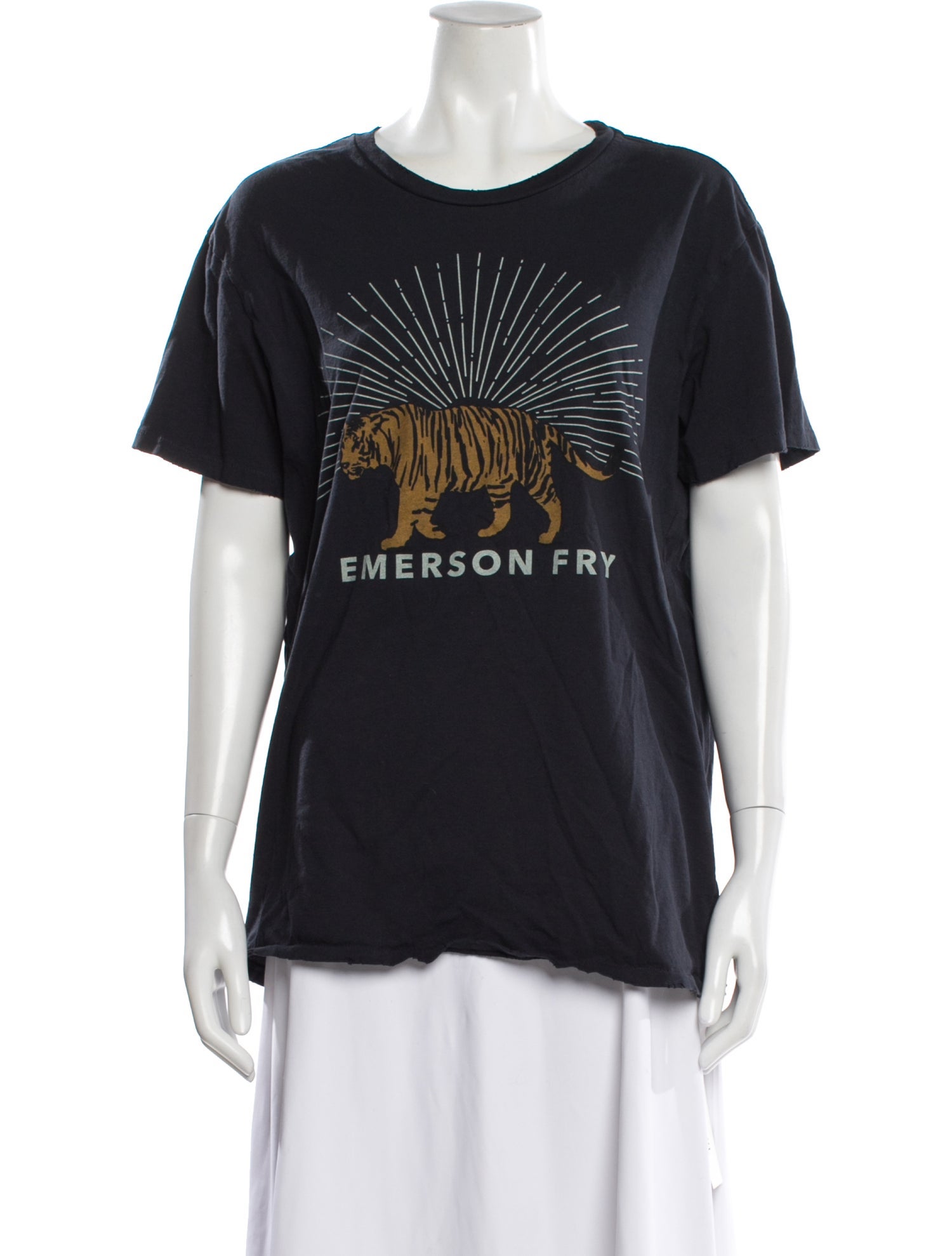 Emerson Fry Graphic Print Crew Neck T-Shirt