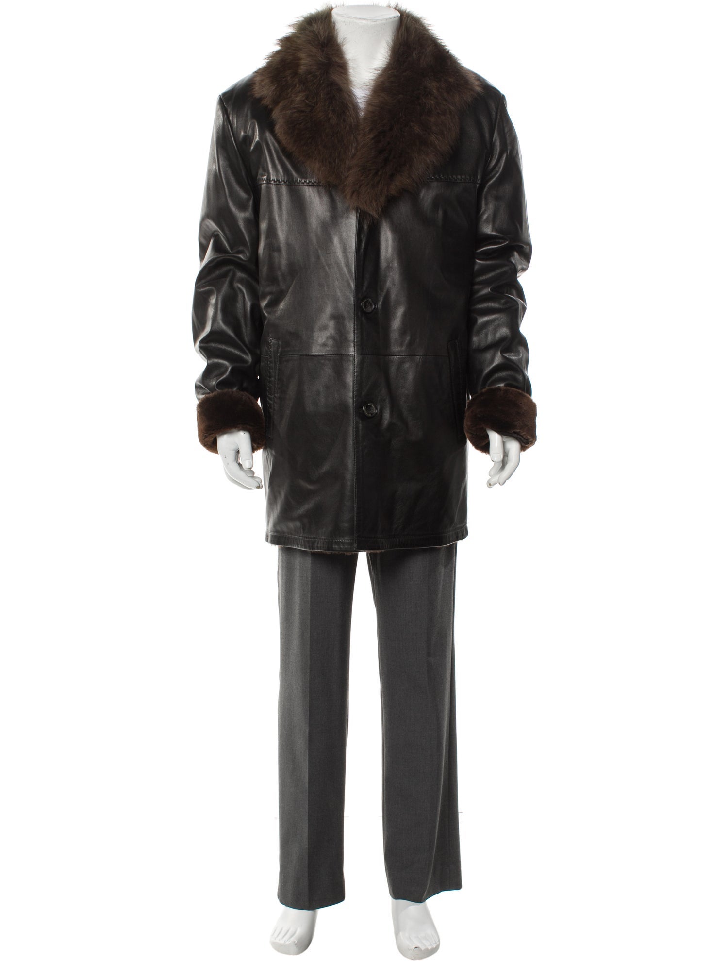 Emiliano Zapata Shearling Parka