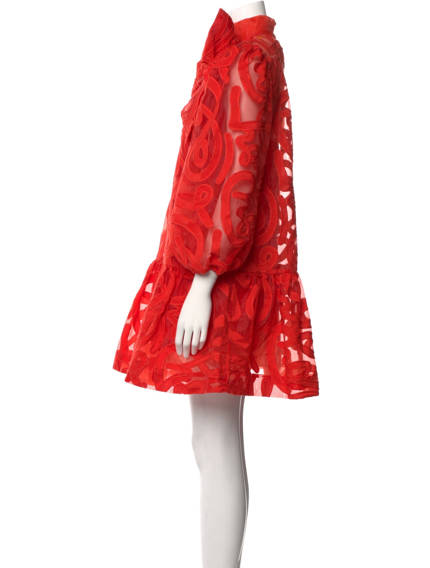 Emily McCarthy Printed Mini Dress