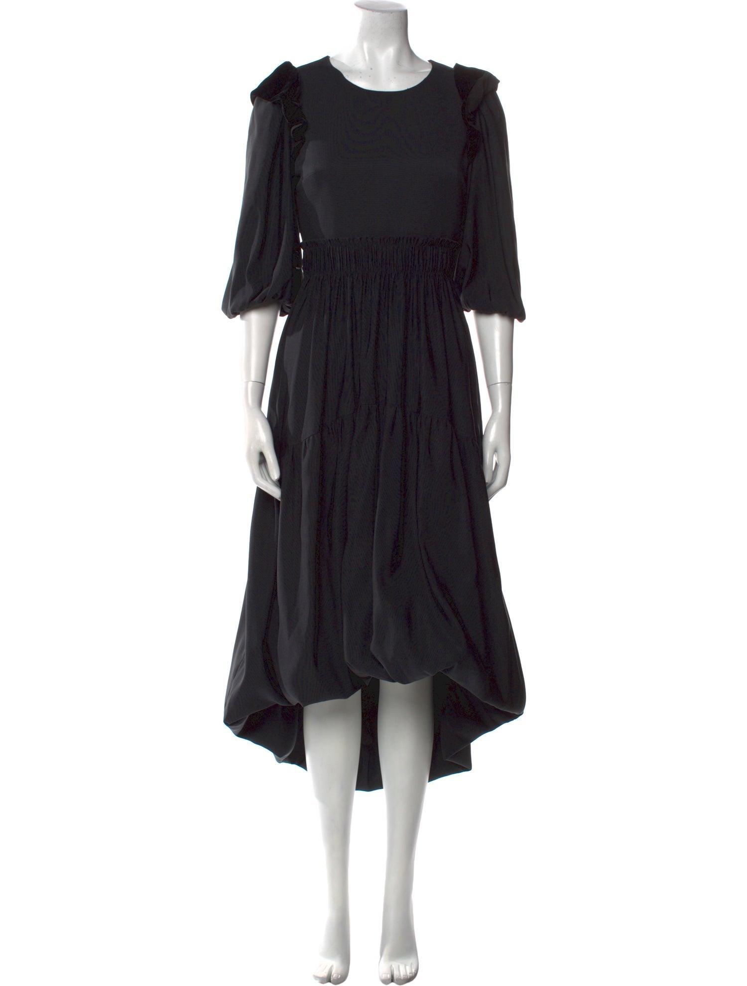 Emily McCarthy Crew Neck Midi Length Dress