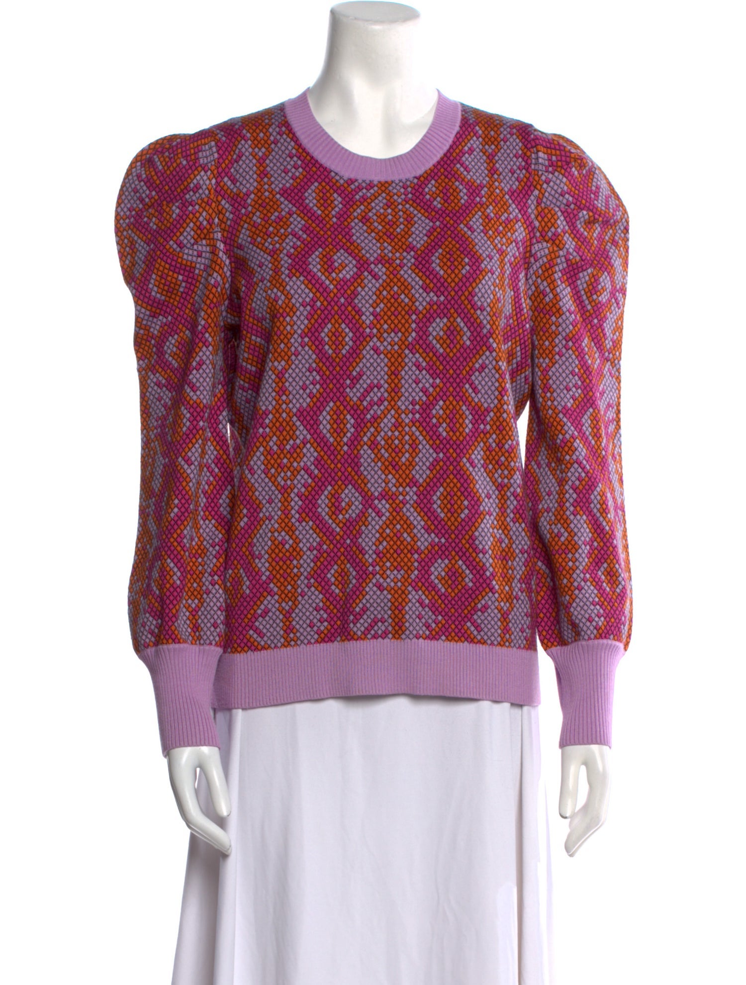 Emily McCarthy Printed Crew Neck Sweatshirt