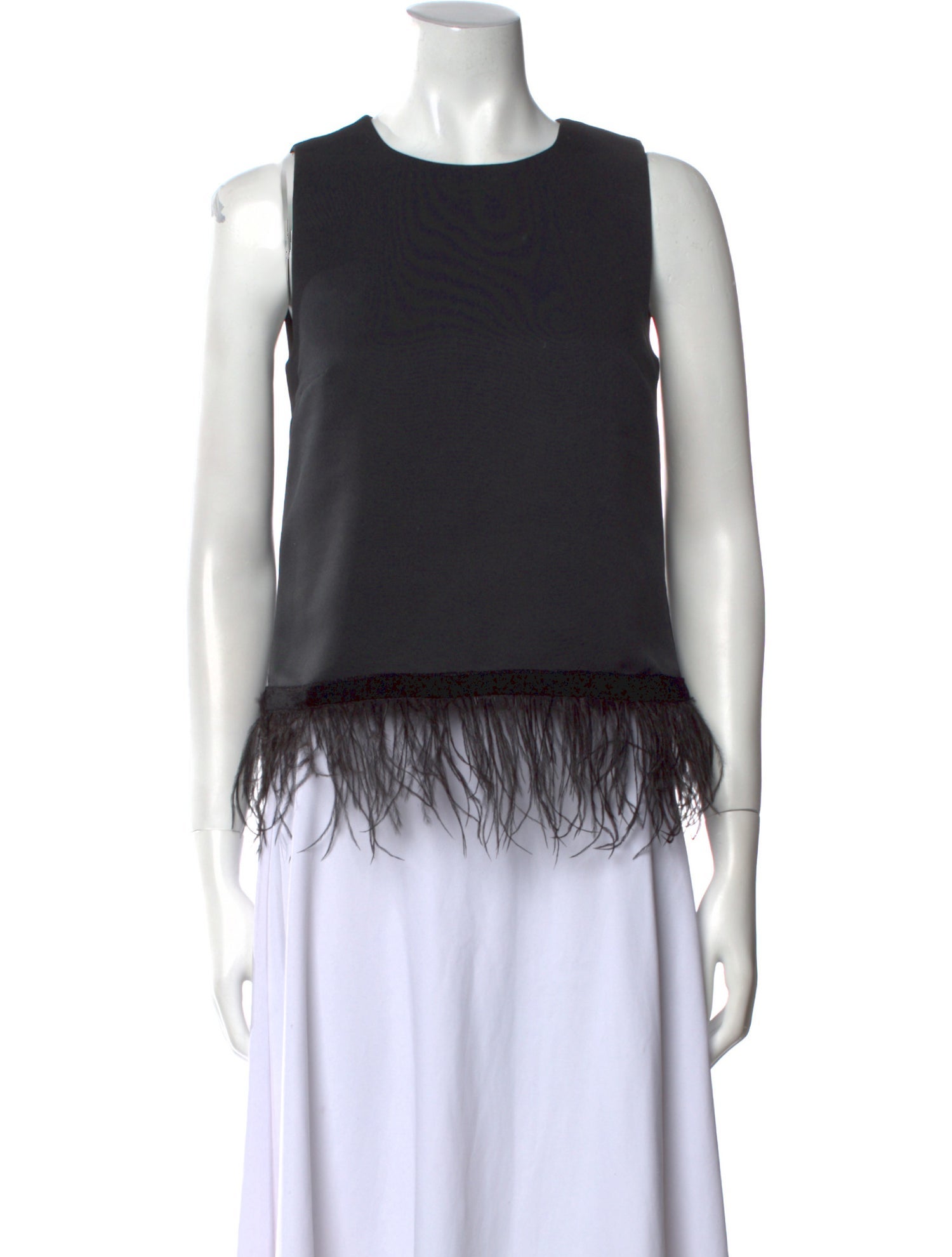 Emily McCarthy Crew Neck Sleeveless Top