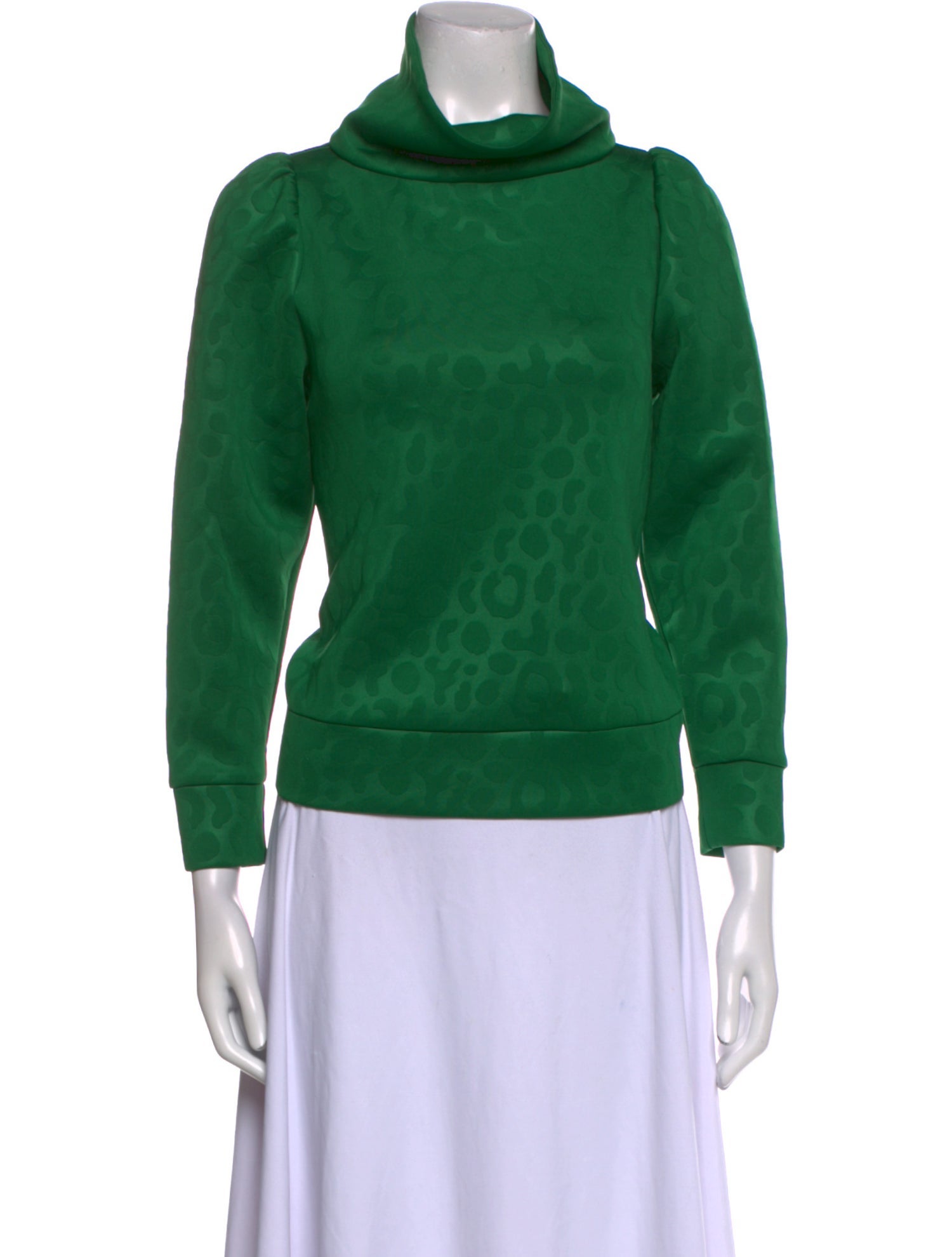 Emily McCarthy Turtleneck Three-Quarter Sleeve Sweatshirt w/ Tags