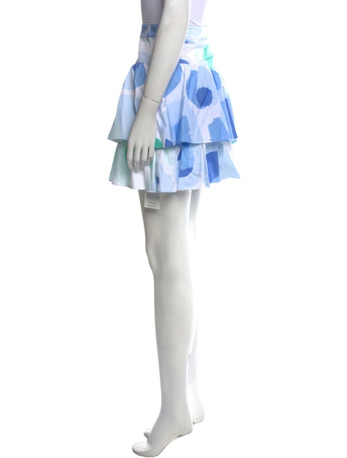 Emily McCarthy Printed Mini Skirt