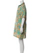 Emily McCarthy Printed Knee-Length Dress