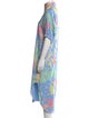 Emily McCarthy Printed Long Dress