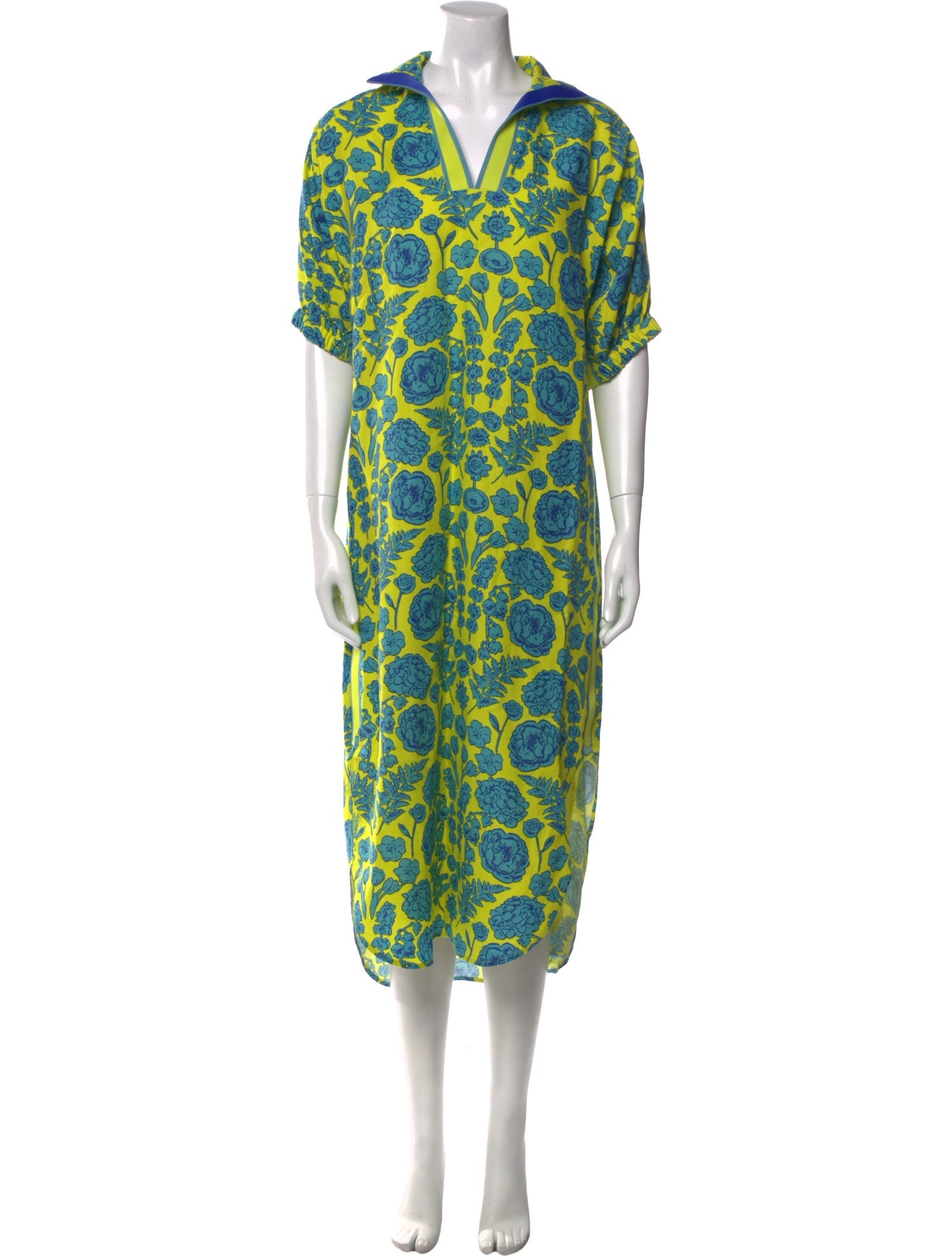 Emily McCarthy Printed Long Dress