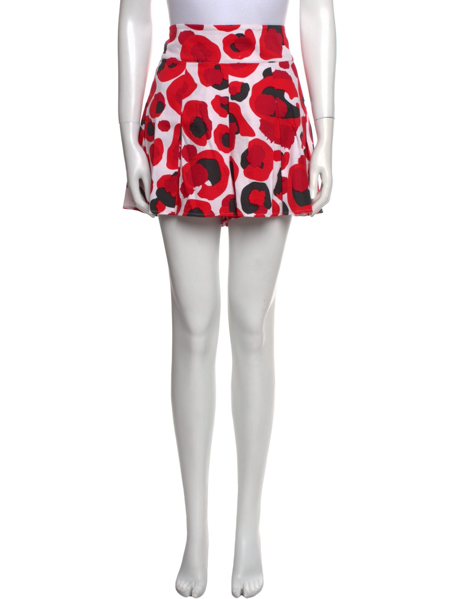 Emily McCarthy Printed Mini Shorts